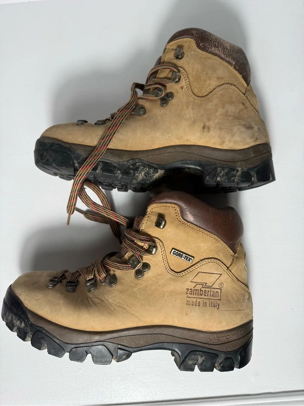 Zamberlan Men's Gore Tex Brown Waterproof Hiking/Work Boots